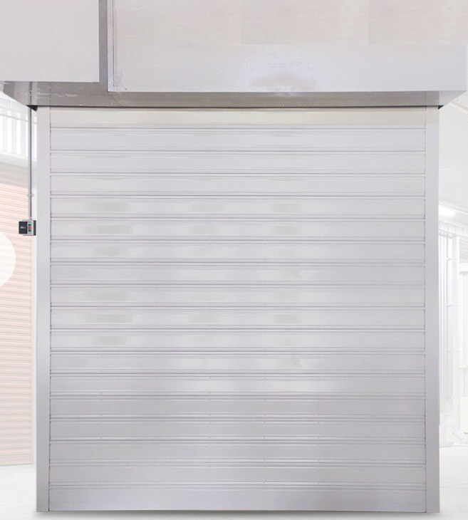 Fire rated steel door