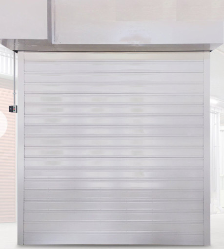 Fire rated steel door